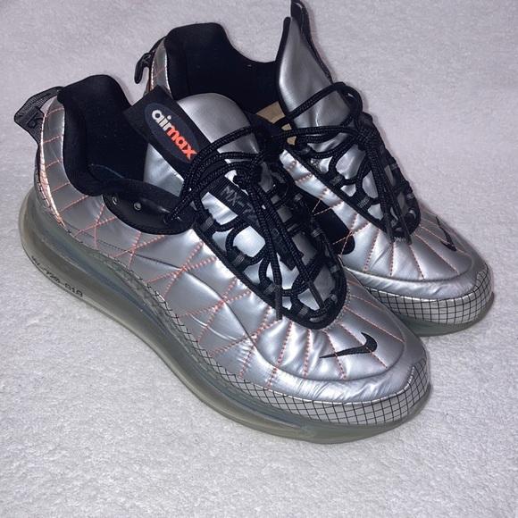 Nike Mx-720-818 Gs Metallic Silver/black Cq4010-001 Sz 7y / 10 women’s, … - Picture 1 of 8